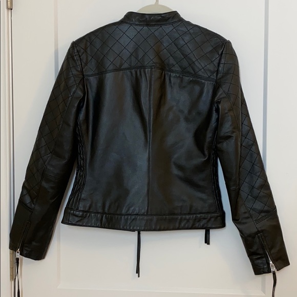 Women’s Moda International Genuine Leather Jacket - Picture 5 of 5